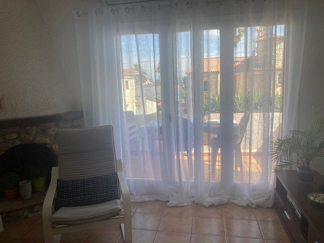 Salón cortinas